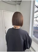【sii.北千住】縮毛矯正ぱつっとボブ