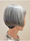 50代60代70代×グラデーションボブ