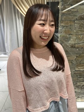 ザザ ZA/ZA 目白 前髪縮毛