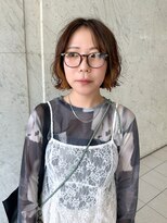 カケ(kake)&nbsp;ニュアンスパーマ×切りっぱなしボブ