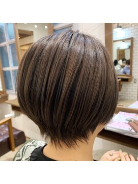 ロープ 自由が丘(lowp) 20代30代40代さっぱりショートボブ