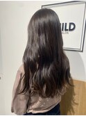 ナチュラルウェーブで女性らしさUP