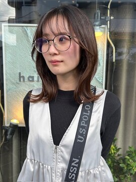 ヘアー ラボ(hair labo) 【hair labo.】くびれヘア/セミロング