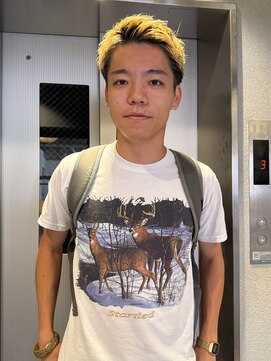 パーク(PARK) メンズブロンドショート