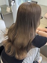 ラピステン 福岡天神 大名店(Lapis) ミルクグレージュ/ブリーチ2回/髪質改善/透明感カラー/韓国ヘア