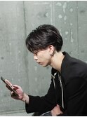 リバースセンターパート〔京都美容室/伏見桃山/メンズ〕