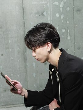 リバースセンターパート〔京都美容室/伏見桃山/メンズ〕