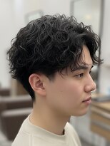 ルシード スタイル リコット(Lucido Style Ricotto)&nbsp;シャドウパーマメンズパーママッシュメンズカット富士吉田美容室