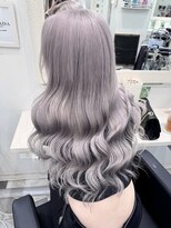 ラピス 池袋(Lapis)&nbsp;ホワイトグレージュ/ブリーチ/カラー/ケアブリーチ/髪質改善