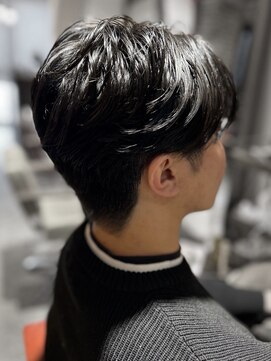 エニー 栄(Any) men's hair   前髪ありナチュラルニュアンスパーマ