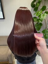 スリー(Three)&nbsp;【ピンクブラウン×髪質改善トリートメント】