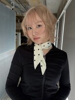 ロジ(loji)&nbsp;ホワイトベージュ×ボブレイヤー