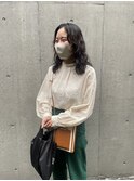 似合わせカット/ミディアムレイヤーカット/髪質改善/溝の口