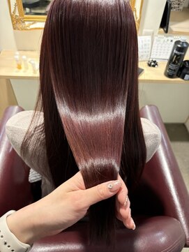 トムヘアーデザイン 楠葉店(TOM HAIR DESIGN) ブリーチなしピンクカラー