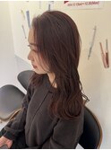 西宮美容室/甲子園口美容室/パプス甲子園口/ナチュラルブラウン