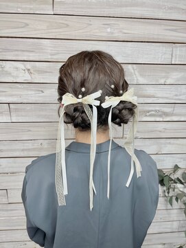 デコヘアー キートス(DECO HAIR kiitos) ツイン団子