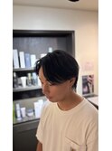襟足あり、センターパート！
