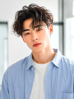 メンズイケメンパラダイス(Men'sイケメンパラダイス)&nbsp;メンズマッシュ/韓国ニュアンスパーマMen'sセンターパート
