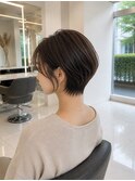 丸み高めショート