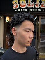 ソリズ ヘア クルー 池袋(SOLIZ HAIR CREW)&nbsp;海外風テーパーフェード