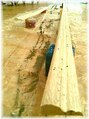 ガリィ(gally)&nbsp;【趣味のDIY】巾木を購入後、アンティーク調にペイント中。