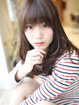 アグ ヘアー エスト 八田店(Agu hair est) ☆ナチュラル"王道"セミロングヘア☆