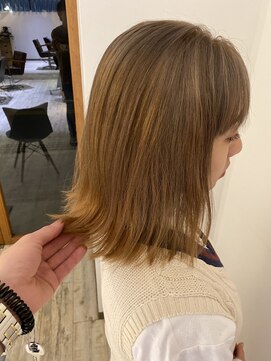 サニーグレイス シエリー(SUNNY GRACE × Cherie) 成人式ハイミルクティーカラー