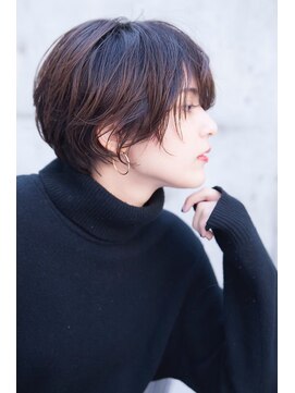 オースティン 錦糸町(AUSTIN) 大人かわいい前髪セシルカットココアブラウンフリンジウェーブ