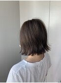 切りっぱなしボブ