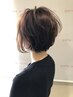 【カラー後の匂いを抑える後処理付き】カット＋水カラー＋後処理→13000円