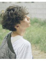 ベル 銀座5丁目店(Belle)&nbsp;メンズスタイル　スリークショートにくせ毛風パーマ［銀座］