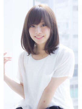 ラフ フロム ガーデン(Laf from GARDEN) 【寺尾拓巳】大人かわいいイルミナカラグレージュ髪質改善ロブ