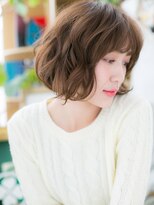 カバーヘア ブリス 戸田公園西口店(COVER HAIR bliss)&nbsp;★バレイヤージュ前下がり抜け感小顔外ハネボブ20代30代40代★8