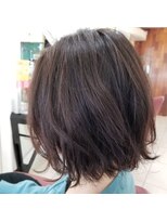 クオリス 上福岡店(QUALIS)&nbsp;外ハネ/大人可愛い/小顔/ボブ/抜け感/30代40代/アッシュベージュ