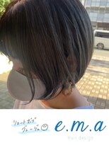 エマヘアデザイン(e.m.a Hair design) ショートボブ