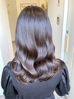 エレノア 梅田店(Eleanor)&nbsp;髪質改善コスメカラー◎アイスグリーンティー【6レベル】