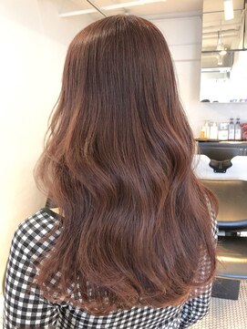 アイティー バイ アルバム 中野店(IT by ALBUM) オレンジベージュロング_くびれヘアビタミンカラー_ba337421