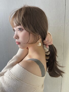 ユー(juu.) 【juu.】顔まわりが可愛い◎韓国風サイドバング