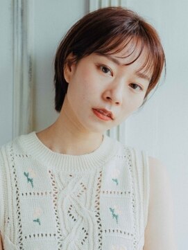 ディバイン ティエドゥール お花茶屋(divine tiedeur) 抜け感耳掛けショート