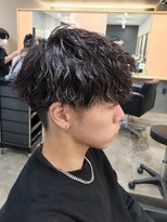 ニアウ 太田店(Niau)&nbsp;波巻きスパイラルパーマメンズパーママッシュメンズサロン太田市