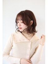 ガリカ 蔵前(Gallica)&nbsp;<土屋結良>大人の雰囲気外ハネボブ/薄めバングに顔周りレイヤー