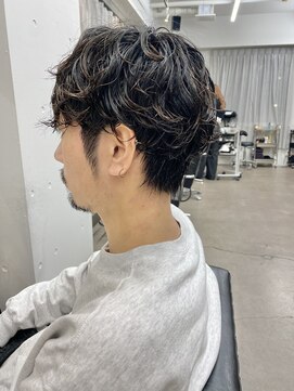 ユノ(juno) ナチュラルショートパーマ