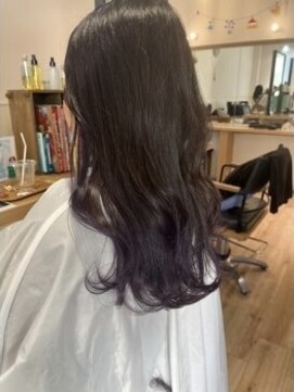 フレイムス ヘアアンドリラックス 戸田店(Frames hair&relax) インナーカラー＊パープル