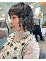 カフ(CAF)&nbsp;CAF照下 似合わせカット イメチェン 大阪パーマ