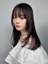 ジーナ 浦安(Zina)&nbsp;髪質改善＊ブラックシアーカラー＊美髪【Zina 浦安店】