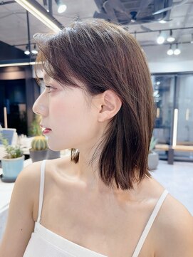 ファンナギンザ(FaNNa ginza) くびれスタイル/前髪/シースルー/髪質改善/白髪ぼかし