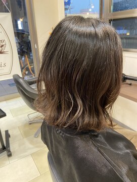 ノリス 幕張(Noris) ハイライトメッシュカラー20代30代40代】大人可愛い