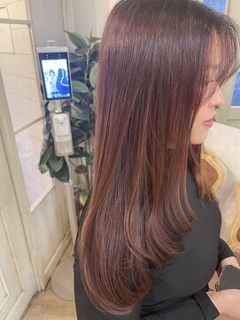 シェノン 赤羽店(CHAINON) 毛先にかけて広がるグラデーションロングヘアのマンネリ打破