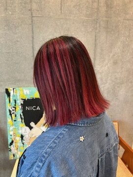 ニカ 溝の口(NICA) 秋カラー×濃いめピンク＊【NICA溝の口店】