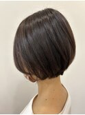 丸みショートボブ